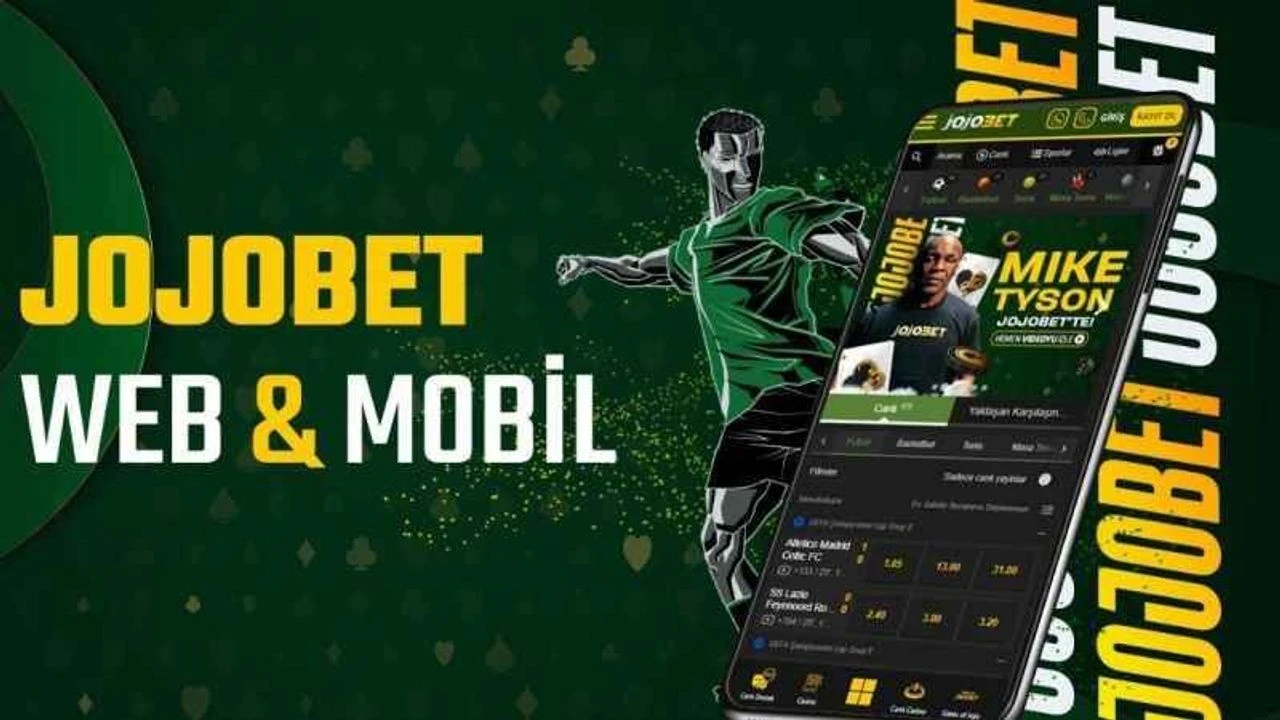 Jojobet turuncu ve mavi temalı tanıtım görseli